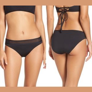 NEW Tommy Bahama Black Mesh Solids Hipster Bikini Bottoms [PLUS‎ SZ 3X ]